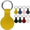 جاسوئیچی سیلیکونی اپل مدل AirTag Silicone Loop رنگ زرد