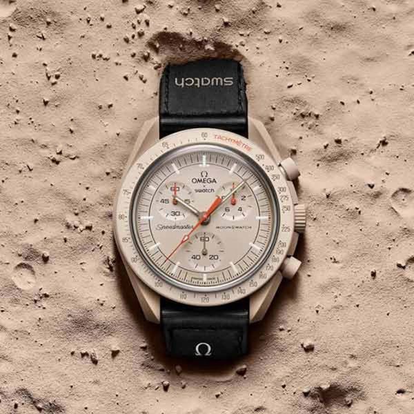ساعت امگا سواچ  مدل Omega X Swatch MISSION TO JUPITER SO33C100