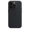 قاب چرم  اورجینال آیفون سری 14 Apple iPhone 14 Leather Case _ رنگ میدنایت