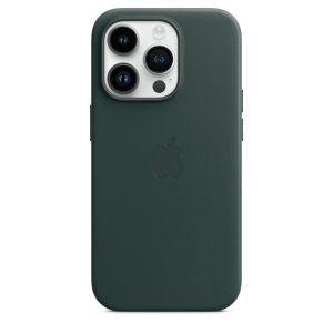 قاب چرم  اورجینال آیفون سری 14 Apple iPhone 14 Leather Case _ رنگ سبز