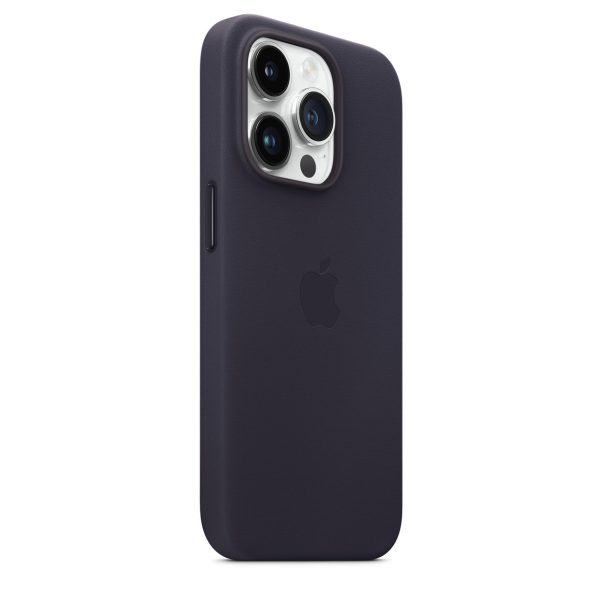 قاب چرم  اورجینال آیفون سری 14 Apple iPhone 14 Leather Case _ رنگ lnk