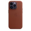 قاب چرم  اورجینال آیفون سری 14 Apple iPhone 14 Leather Case _ رنگ قهوه ای