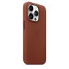 قاب چرم  اورجینال آیفون سری 14 Apple iPhone 14 Leather Case _ رنگ قهوه ای
