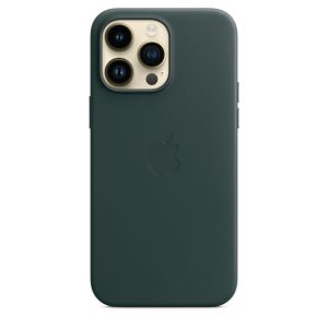 قاب چرم  اورجینال آیفون 14 پرو مکس  iPhone 14 pro max Leather Case _ رنگ سبز