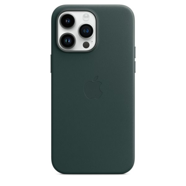 قاب چرم  اورجینال آیفون 14 پرو مکس  iPhone 14 pro max Leather Case _ رنگ سبز
