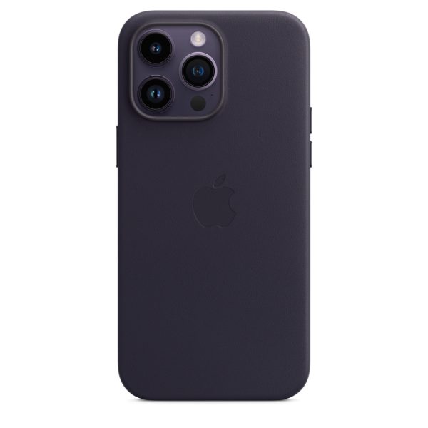 قاب چرم  اورجینال آیفون سری 14 Apple iPhone 14 Leather Case _ رنگ lnk