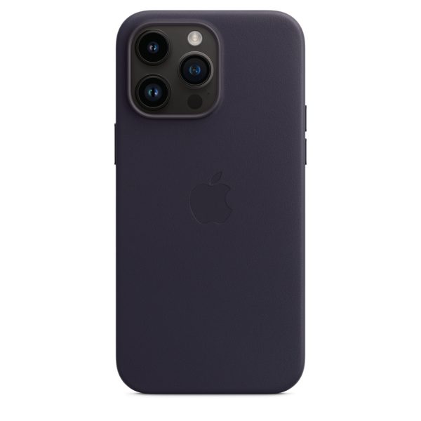 قاب چرم  اورجینال آیفون سری 14 Apple iPhone 14 Leather Case _ رنگ lnk
