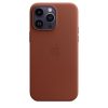 قاب چرم  اورجینال آیفون سری 14 Apple iPhone 14 Leather Case _ رنگ قهوه ای