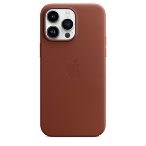 قاب چرم  اورجینال آیفون سری 14 Apple iPhone 14 Leather Case _ رنگ قهوه ای