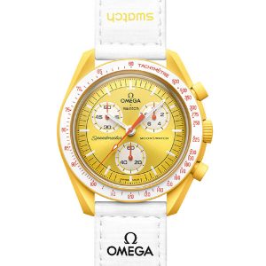 ساعت امگا سواچ مدل Omega X Swatch MISSION TO THE SUN SO33J100