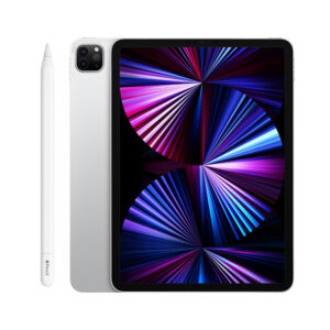 تبلت دست دوم اپل مدل  iPad Pro M1 11.0-inch 2021 حافظه یک ترابایت Cellular نقره ای + اپل پنسل نسل 2