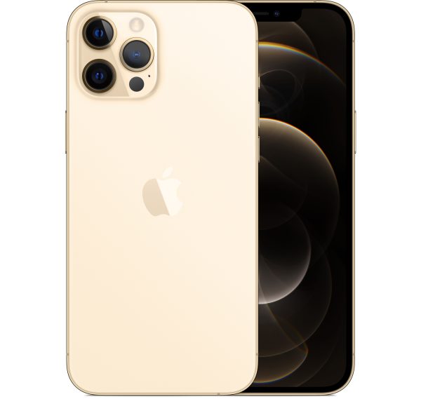 گوشی موبایل دست دوم اپل iPhone 12 Promax ظرفیت 256GB رنگ طلایی دو سیم ZA