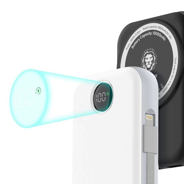 پاوربانک وایرلس گرین Green Lion Monaco Magsafe PowerBank 10K 22.5w