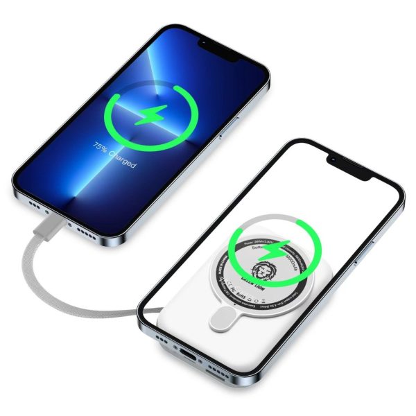 پاوربانک وایرلس گرین Green Lion Monaco Magsafe PowerBank 10K 22.5w