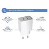 شارژر دیواری 45 وات فورس مدل FPLICS2CC45WPDW PD با دو پورت USB-C