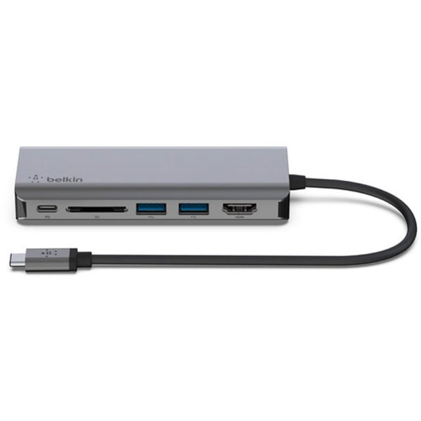 هاب 6 پورت USB-C بلکین مدل AVC008BTSGY