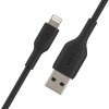 کابل شارژ لایتنینگ به A-USB / بسته بندی ۲ عددی بلکین مدل CAA001bt1MBK2PK | رنگ مشکی