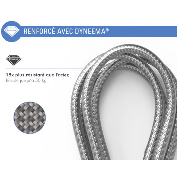 کابل تبدیل USB-C به لایتنینگ فورس مدل FPCBLMFIC1.2MG Ultra-reinforced Cable طول 1.2 متر