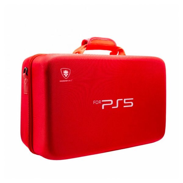 کیف ضد ضربه پلی استیشن ۵ دد اسکال مدل DeadSkull PS5 Bag | اصلی | رنگ قرمز