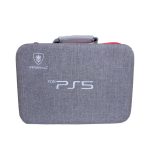 کیف ضد ضربه پلی استیشن ۵ دد اسکال مدل DeadSkull PS5 Bag | رنگ طوسی قرمز