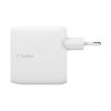 شارژر دیواری شارژ سریع 60 وات USB-C بلکین مدل WCH002vfWH