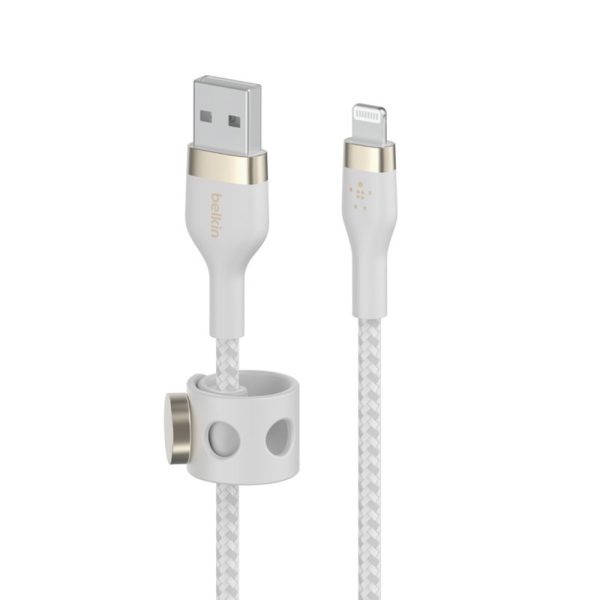 کابل تبدیل USB به لایتنینگ بلکین مدل CAA010bt1MWH | طول 1 متر