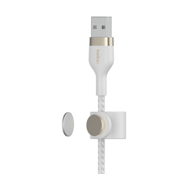 کابل تبدیل USB به لایتنینگ بلکین مدل CAA010bt1MWH | طول 1 متر
