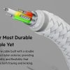 کابل تبدیل USB به لایتنینگ بلکین مدل CAA010bt1MWH | طول 1 متر