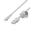 کابل تبدیل USB به لایتنینگ بلکین مدل CAA010bt1MWH | طول 1 متر