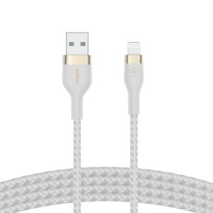 کابل تبدیل USB به لایتنینگ بلکین مدل CAA010bt1MWH | طول 1 متر