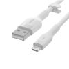 کابل تبدیل USB به لایتنینگ بلکین مدل CAA008bt1MWH | طول 1 متر