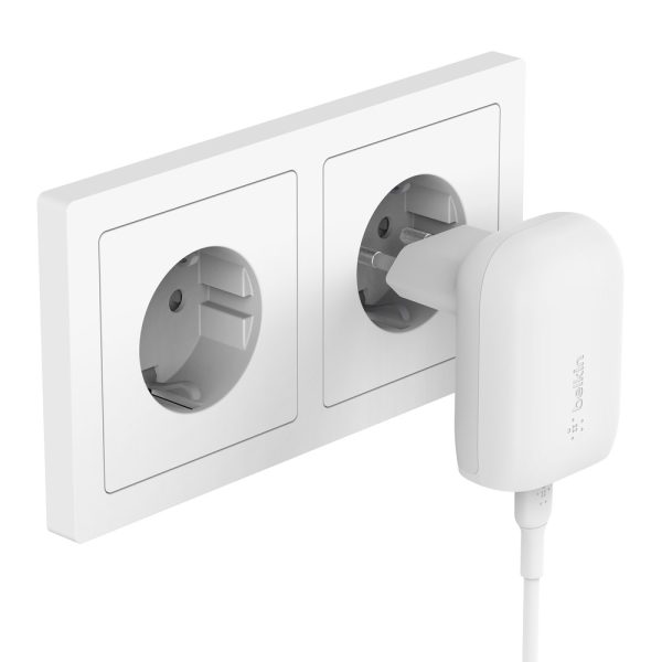 شارژر دیواری بلکین مدل WCA005vfWH BOOST CHARGE