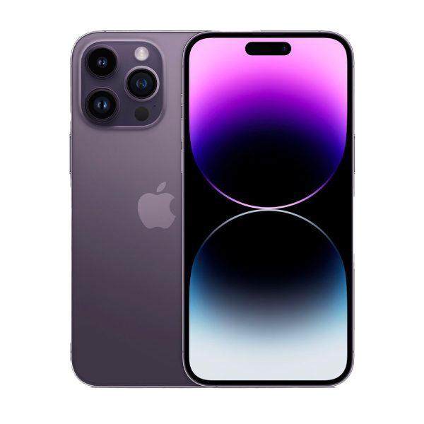 گوشی موبایل دست دوم iPhone 14 Pro رنگ بنفش حافظه 256GB دوسیم ZAA بدون رجیستری