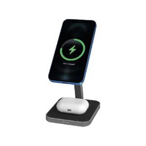 شارژر بی‌سیم فورس مدل FPMSINDSTAND15WW MagSafe