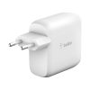 شارژر دیواری شارژ سریع 60 وات USB-C بلکین مدل WCH002vfWH