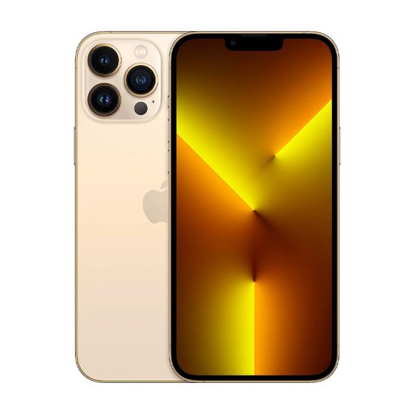 گوشی موبایل اپل iPhone 13 Pro Max رنگ طلایی ظرفیت 256GB-دو سیمکارت -نات اکتیو