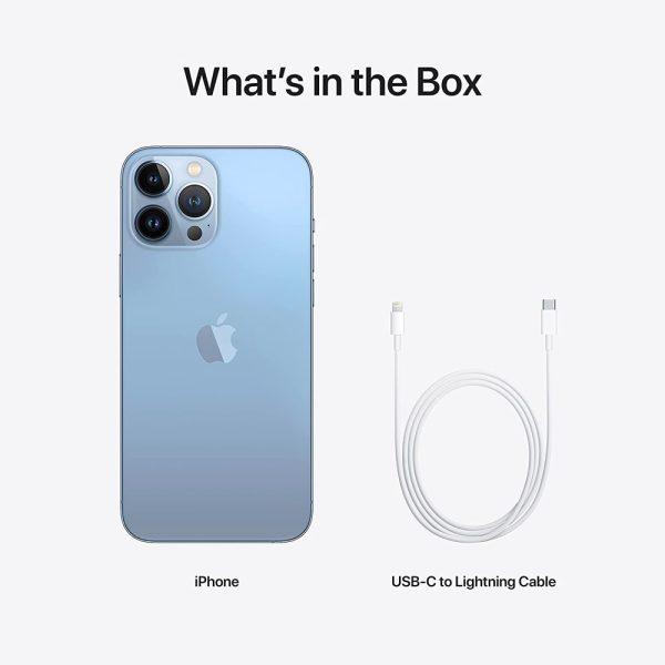 گوشی موبایل اپل iPhone 13 Pro Max رنگ |آبی ظرفیت 256GB-دو سیمکارت -نات اکتیو