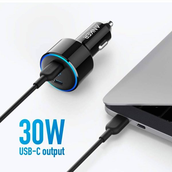 شارژر فندکی انکر PowerDrive PD+III | مدل A27۲۵