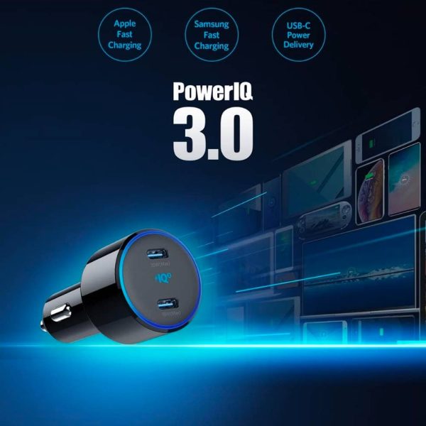 شارژر فندکی انکر PowerDrive PD+III | مدل A27۲۵