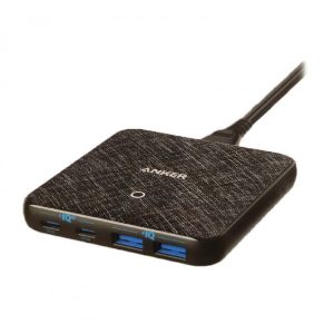 هاب شارژ 4 پورت انکر | Anker PowerPort Atom III 63W Slim A2046