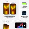 گوشی موبایل اپل iPhone 13 Pro Max رنگ طلایی ظرفیت 256GB-دو سیمکارت -نات اکتیو