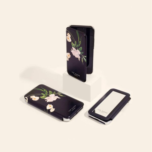 کیف آیفون ۱۴ پرو مکس Ted Baker Elderflower Case With Mirror