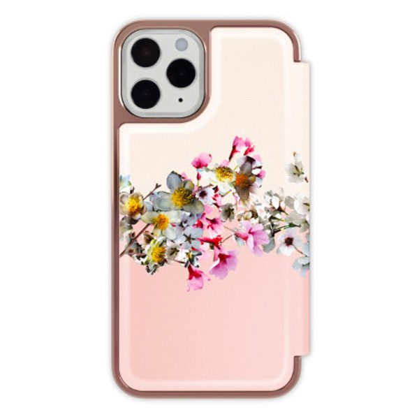 کیف آیفون ۱۴ پرو مکس Ted Baker Elderflower Case With Mirror