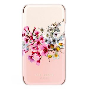 کیف آیفون ۱۴ پرو مکس Ted Baker Elderflower Case With Mirror