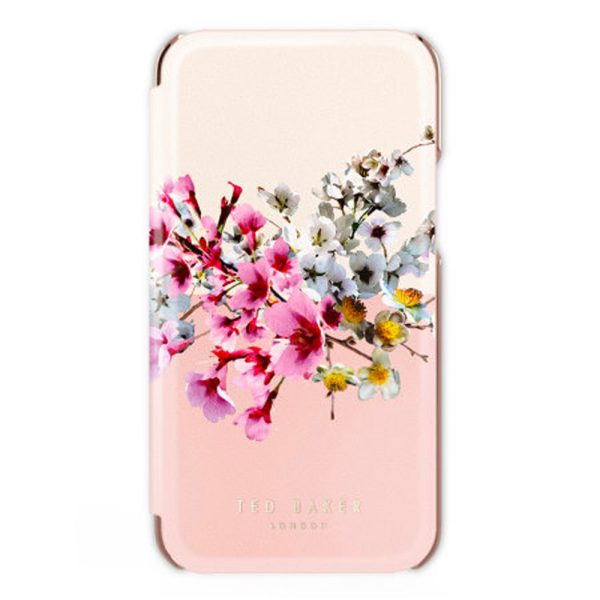 کیف آیفون ۱۴ پرو مکس Ted Baker Elderflower Case With Mirror