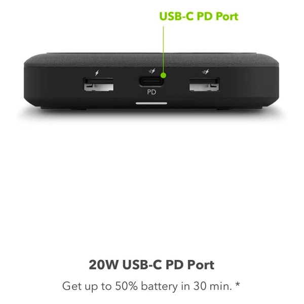 شارژر بی‌سیم موفی مدل Mophie Wireless Charging Hub-مشکی