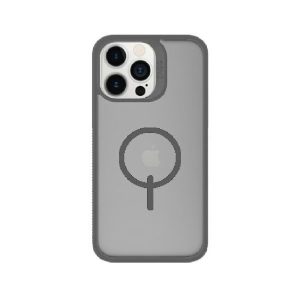 قاب محافظ مگ سیف مناسب 14 پرو - Hampton Snap Case Gray