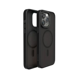کیس مگ سیف لولو مدل Levelo Kayo مناسب  iPhone 14promax-مات شفاف مشکی