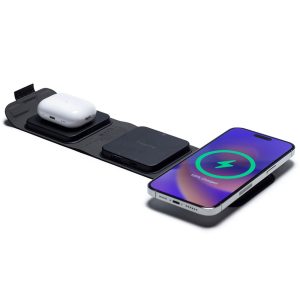 شارژر بی‌سیم دوگانه موفی مدل Mophie Snap+ Multi-Device Travel Charger