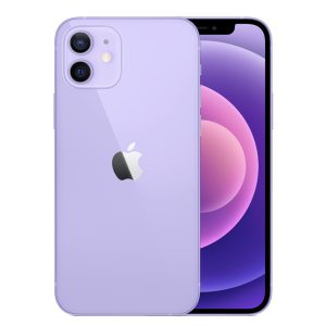 گوشی موبایل دست دوم اپل مدل iPhone 12 ظرفیت ۱۲۸ گیگابایت _ رنگ بنفش دوسیم ZA